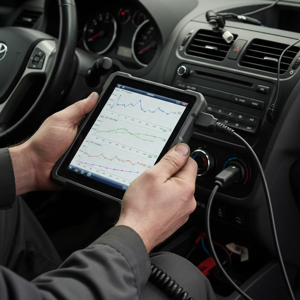 Automotive diagnostic tools used by mobile mechanics