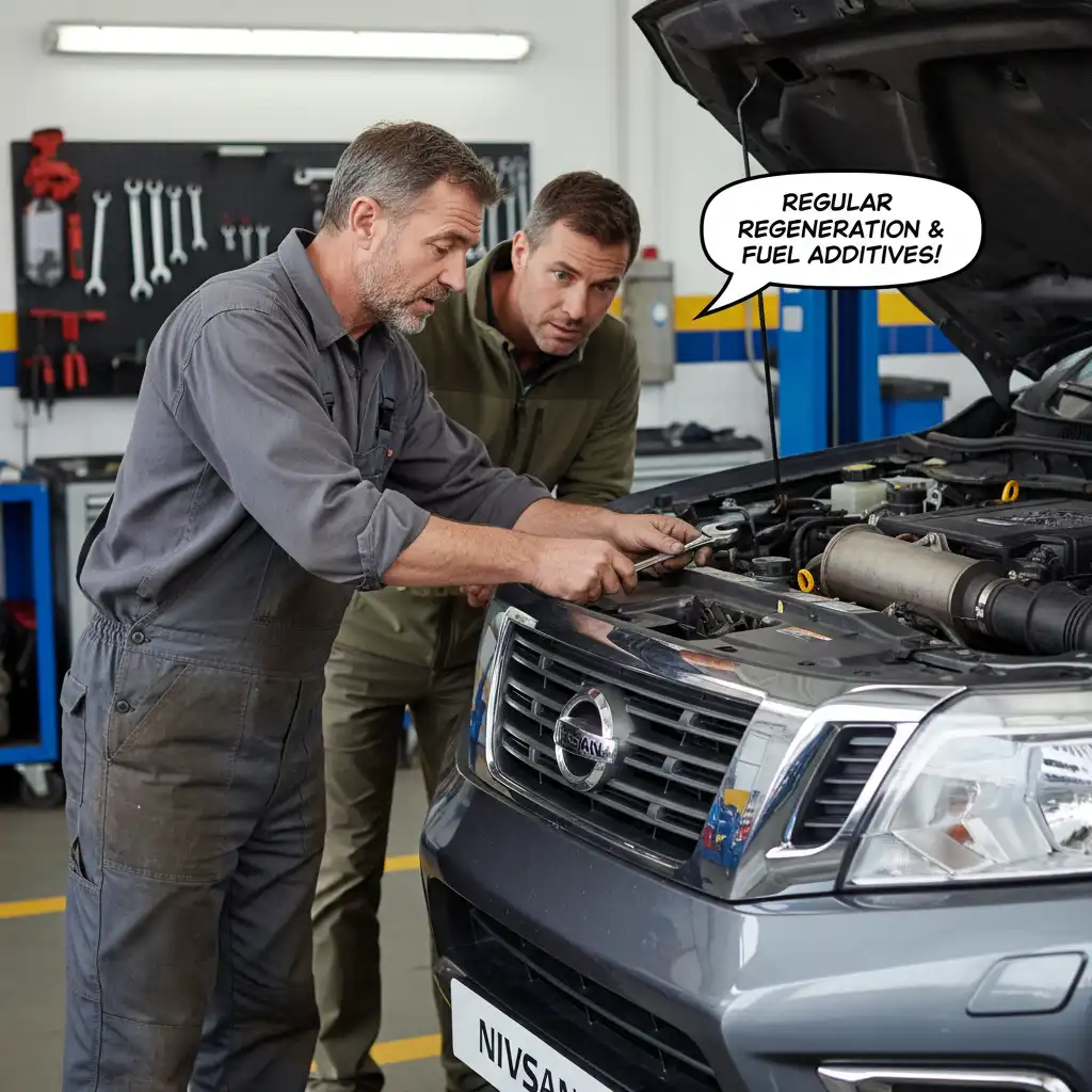 Preventative DPF maintenance for Nissan Navara