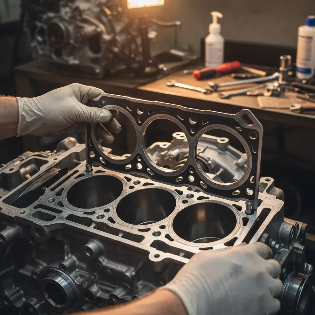 Installing MLS head gasket on Subaru Forester