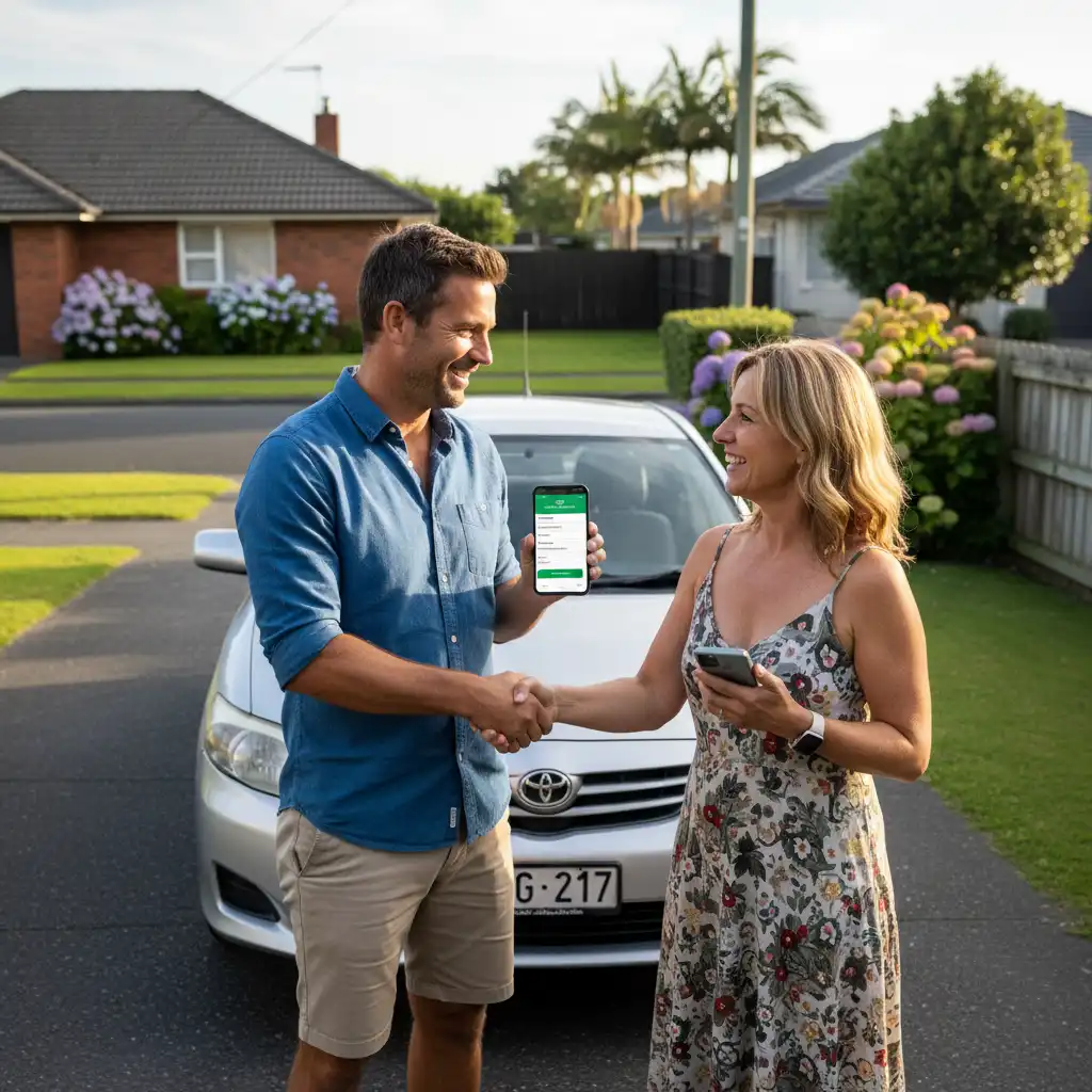 Transferring vehicle ownership in NZ