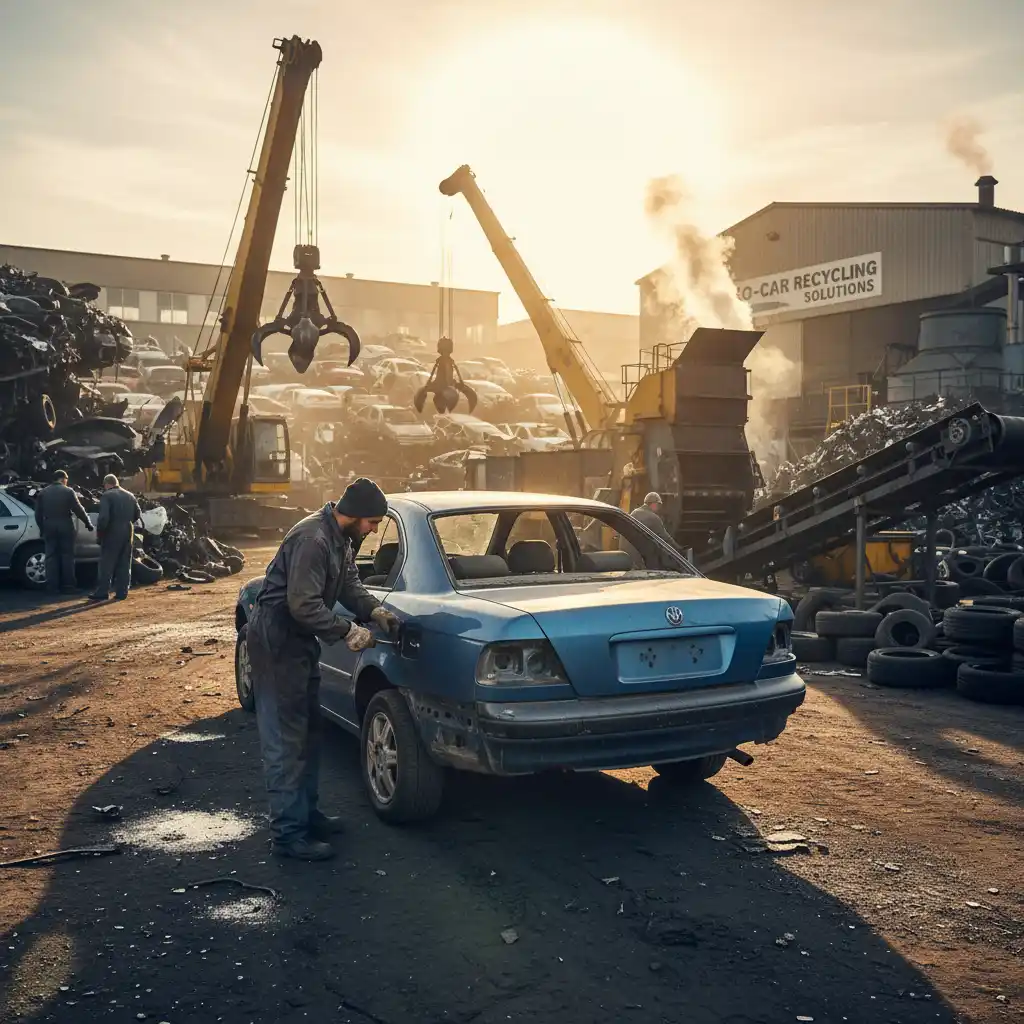 Legal vehicle scrapping process