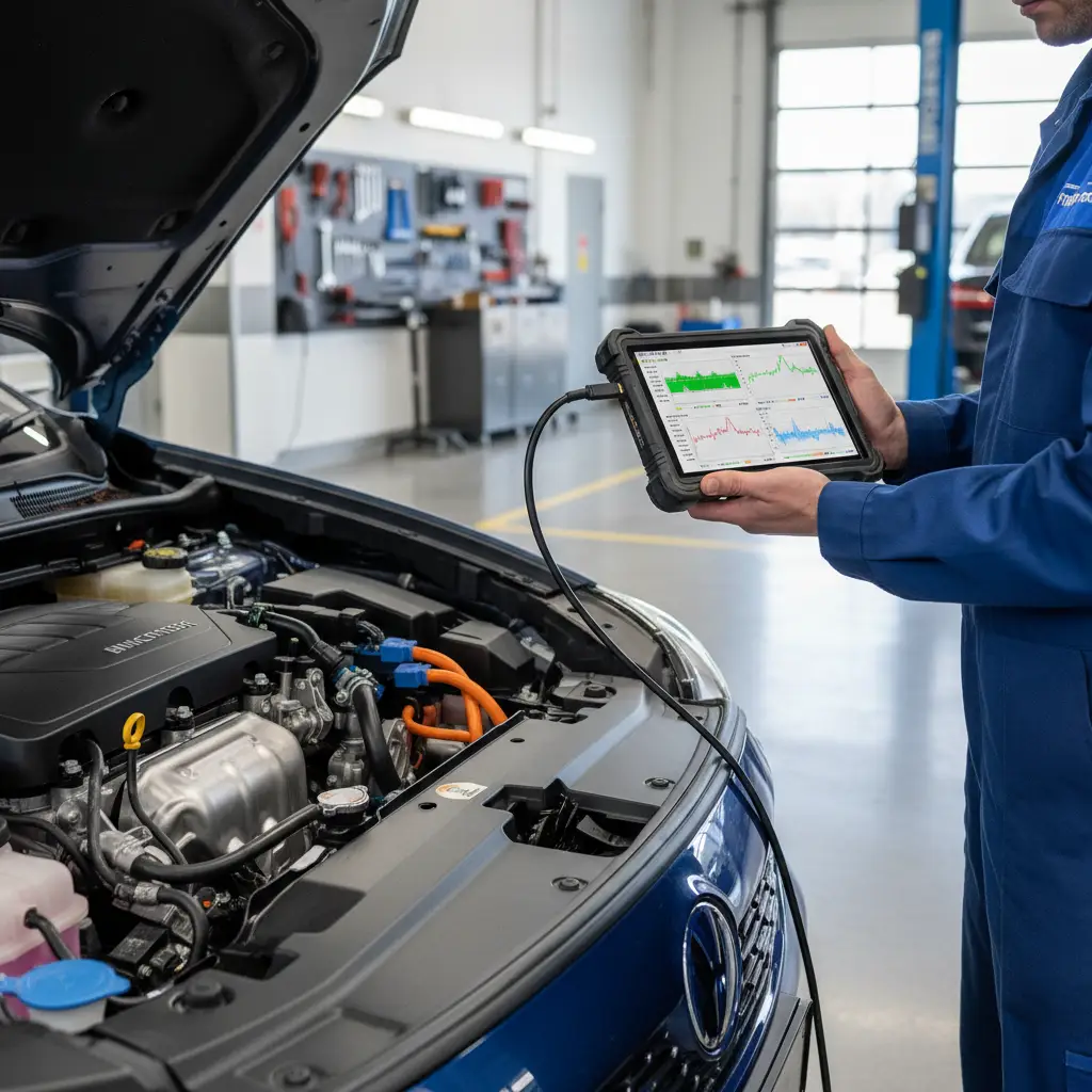 Hybrid battery diagnostic check in Auckland