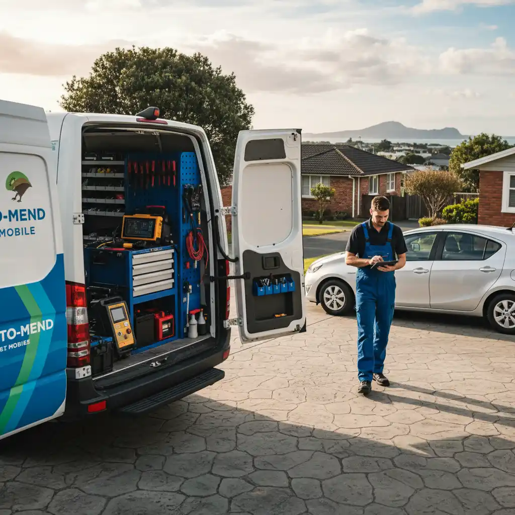 Mobile hybrid battery mechanic service in Auckland