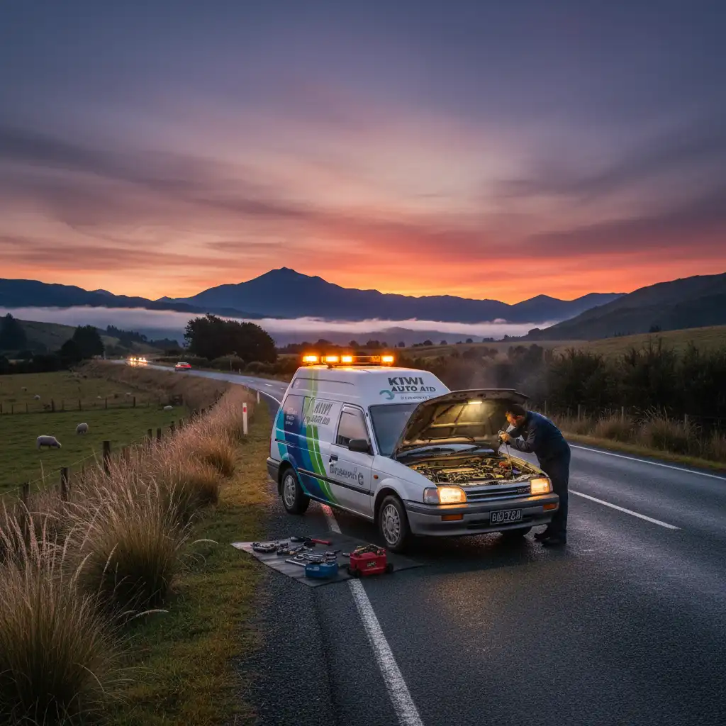 Emergency roadside assistance in Auckland